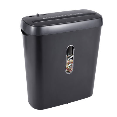 8L বিন বাণিজ্যিক কাগজ Shredder 6 শীট স্ট্রিপ কাটা Shredder নিরাপত্তা স্তর 2 S636B