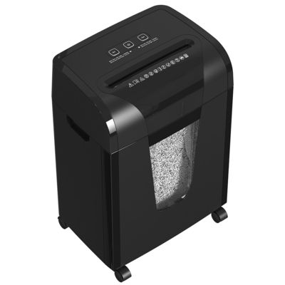 C261P-10 কাগজ shredders চলমান 45 মিনিট, 20L বিন কার্ড স্তর 5 গোপনীয় অফিস বাণিজ্যিক কাগজ shredder