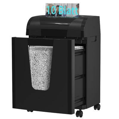 C261P 10 শীট মাইক্রো কাট অফিস হোম পেপার Shredder মেশিন সঙ্গে 20L বিন