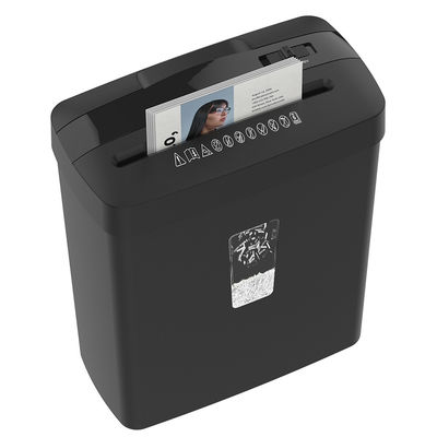 220 মিমি গলা বাণিজ্যিক কাগজ 13L বিন সঙ্গে shredder মেশিন 6 শীট A4