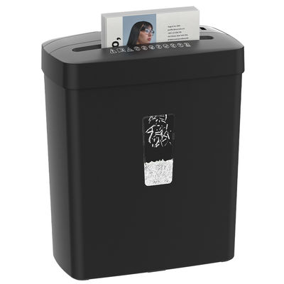 ওভারহিটিং সুরক্ষা 13L বাণিজ্যিক অফিস কাগজ Shredder ব্যবসার জন্য ক্রস কাটা