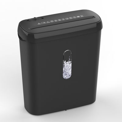 S616B 5 শীট স্ট্রিপ কাট পেপার Shredder মেশিন হোম অফিসের জন্য 8L মিনি বাস্কেট বিন সঙ্গে