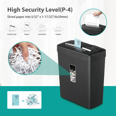 EMC বাণিজ্যিক 6 শীট A4 ক্রস কাটা কাগজ shredder মেশিন C220P-6 অফিস এবং বাড়িতে জন্য