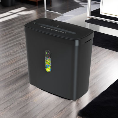 কম গোলমাল 6 শীট ক্রস কাট পেপার Shredder সঙ্গে 11L বিন ক্ষমতা