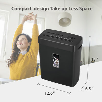 লাইটওয়েট কমপ্যাক্ট হোম অফিস পেপার Shredder মেশিন CD222P Shred 8 শীট A4