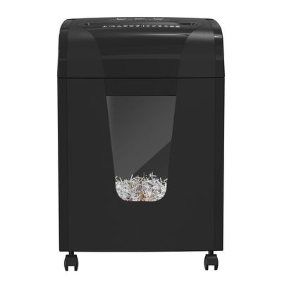 C261P-10 ভারী দায়িত্ব মাইক্রো কাটা কাগজ Shredder সঙ্গে 20L বাস্কেট বিন 45mins চালু