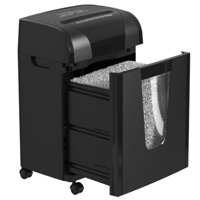 C261P-10 বিদ্যুৎ কাগজ কার্ড shredding মাঝারি মাইক্রো কাটা 2 * 12mm shredder মেশিন