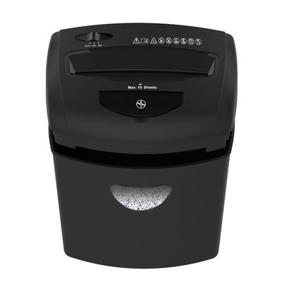 ক্রেডিট কার্ড সিডি এবং 10 শীট A4 কাগজ shredder মেশিন 21L আবর্জনার বাক্স CD218P সঙ্গে