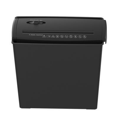 মিনি আকার S606B বিন প্লাস্টিক shredder হোম অফিস 5 শীট A4 স্ট্রিপ কাটা কাগজ shredding মেশিন