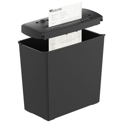 ডেস্কটপ 5 শীট A4 স্ট্রিপ কাট Shredder মেশিন 10Liter ক্ষমতা S606B চীন তৈরি