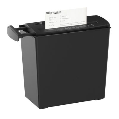 S606b 220mm গলা প্রস্থ স্ট্রিপ কাটা কাগজ Shredder সঙ্গে 2.64Gallons ক্ষমতা 5 শীট A4 shredder মেশিন