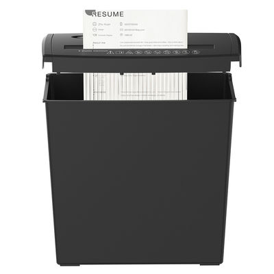 স্ট্রিপ কাট পেপার Shredder মেশিন 72dB গোলমাল স্তর S606B 10L সঙ্গে বাড়িতে জন্য