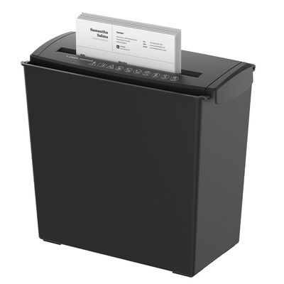 S606B 5 শীট A4 কম্প্যাক্ট 6.8mm ডকুমেন্ট Shredder মেশিন হোম পেপার Shredder 10L বিন সঙ্গে