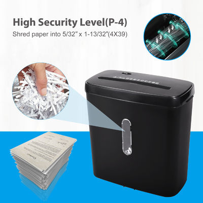 গোপনীয়তা সুরক্ষা ক্রস কাট পেপার Shredder হোম ব্যবহারের জন্য 11Liter