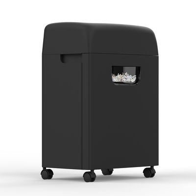 ভারী দায়িত্ব পেপার Shredder 45 মিনিট 18 শীট ক্রস কাট অফিস ক্রেডিট কার্ড Shredders অফিসের জন্য 20 লিটার টানুন বিন 4 Casters সঙ্গে