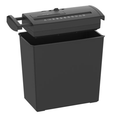 Woolsche হোম ছোট আকার SD105P 5 শীট কাগজ shredder মেশিন 10L অফিসের জন্য 3.0m/min গতি