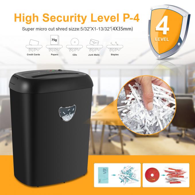 OEM/ODM ভারী দায়িত্ব অফিস কাগজ Shredder 25L আবর্জনা বাস্কেট CD228P-12 সঙ্গে 220mm ওয়ার্কিং প্রস্থ 12 শীট A4 2