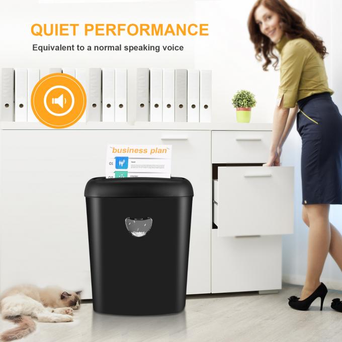 OEM/ODM ভারী দায়িত্ব অফিস কাগজ Shredder 25L আবর্জনা বাস্কেট CD228P-12 সঙ্গে 220mm ওয়ার্কিং প্রস্থ 12 শীট A4 5