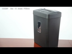 সিডি২২৬পি-১২ পি-৪ অফিসের জন্য নিরাপত্তা স্তরের ভারী দায়িত্বের কাগজ টুকরো মেশিন